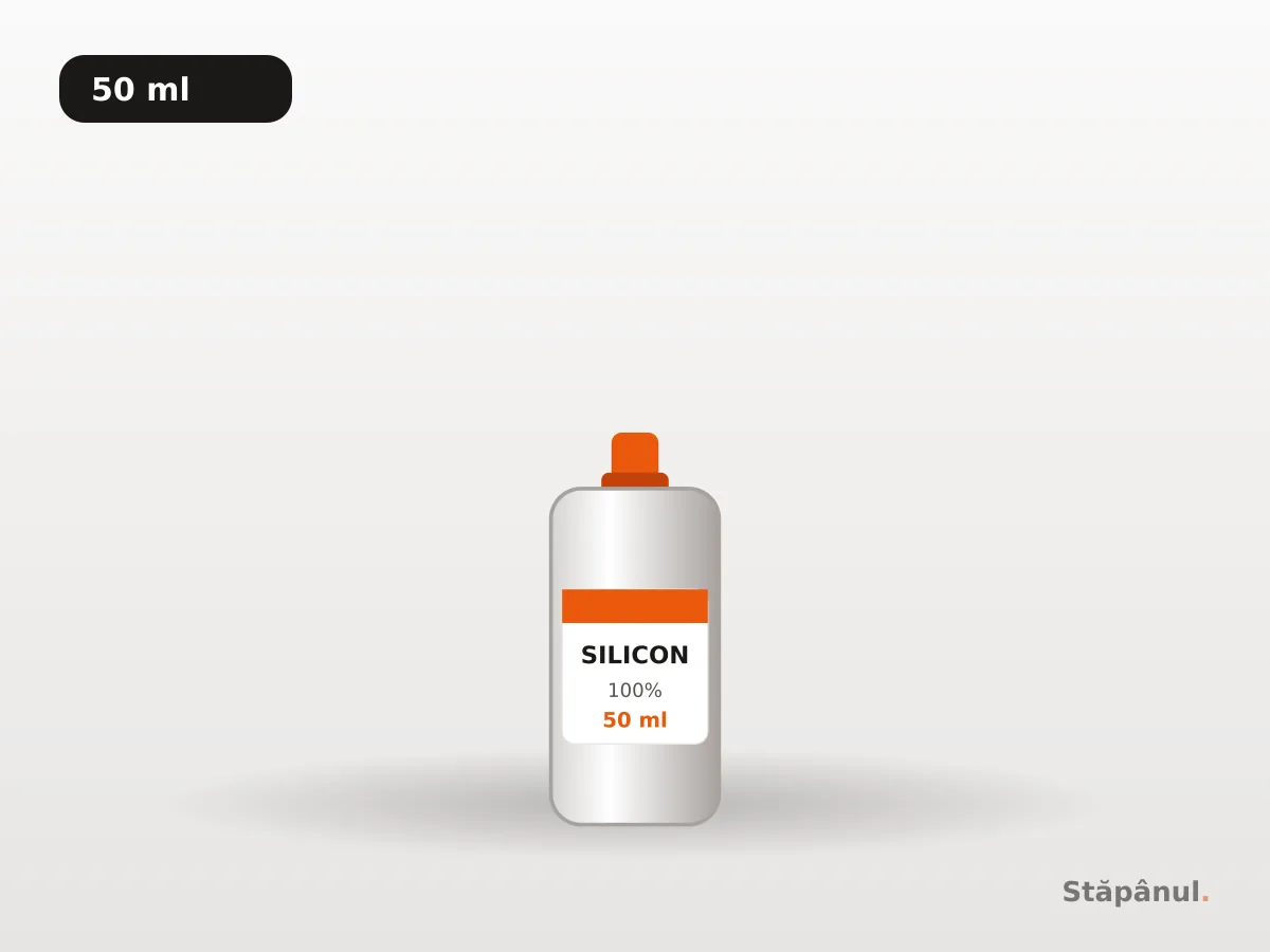 Lubrifiant siliconic 100% pentru bandă de alergare 50 ml
