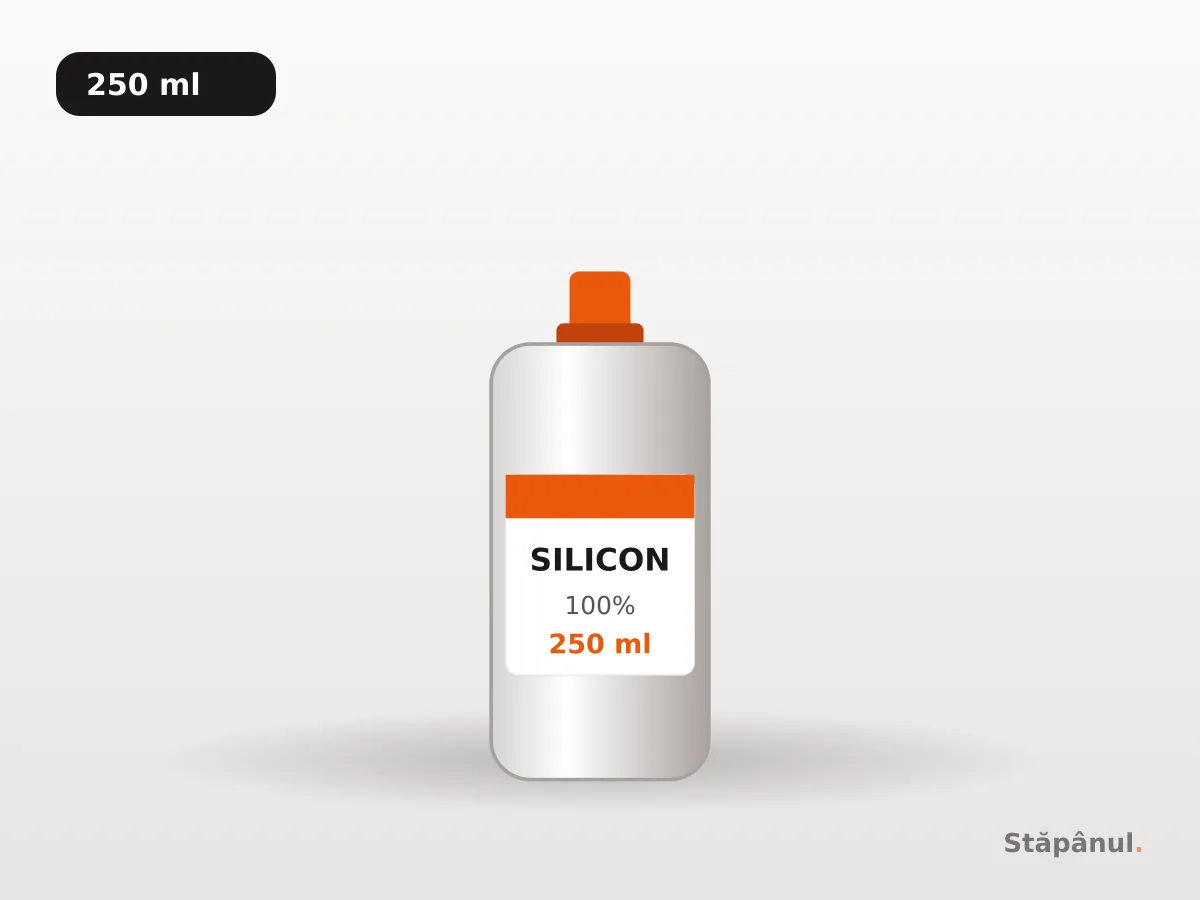 Lubrifiant siliconic 100% pentru bandă de alergare 250 ml